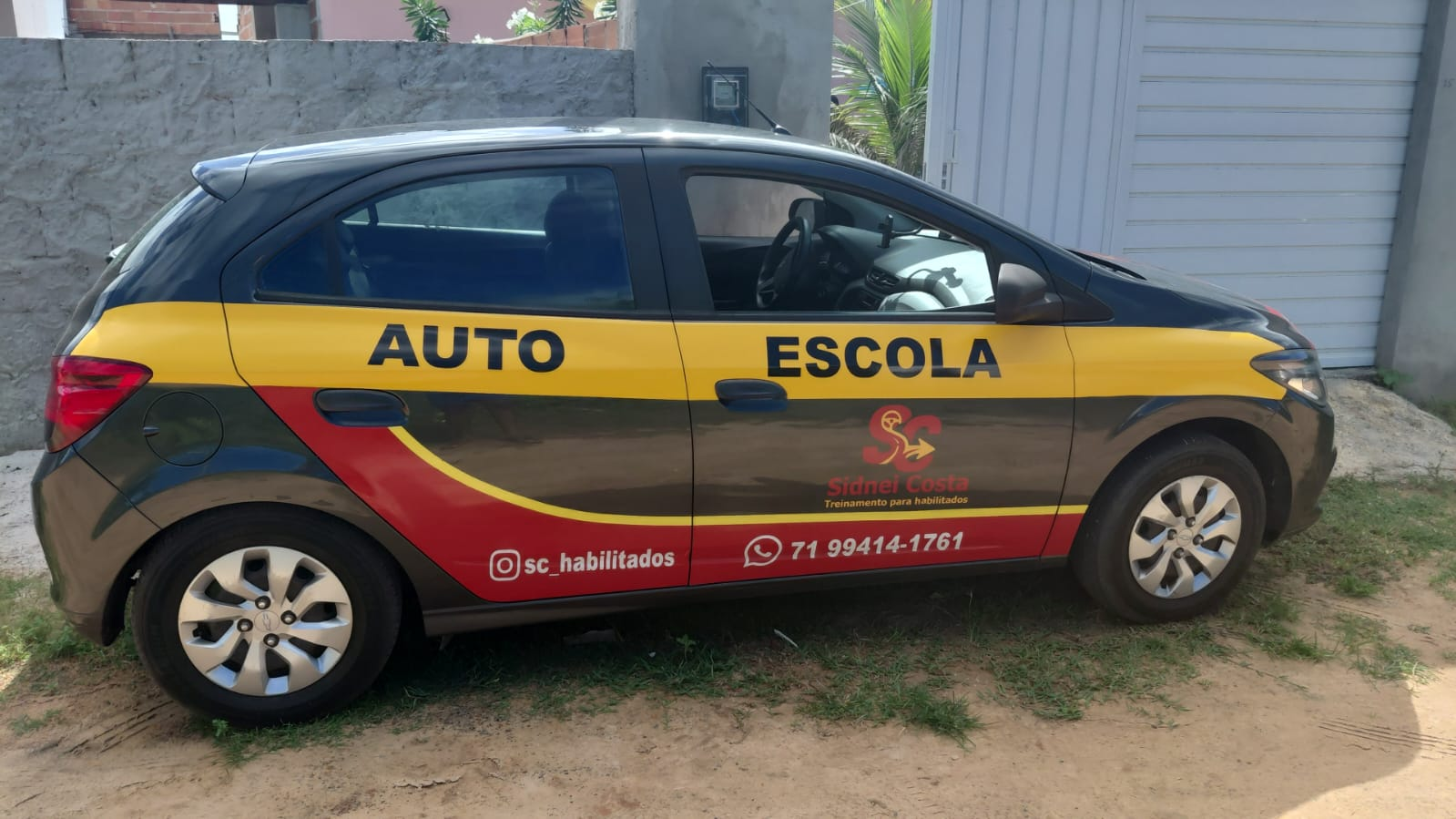 Veículo da Sidnei Costa Auto Escola